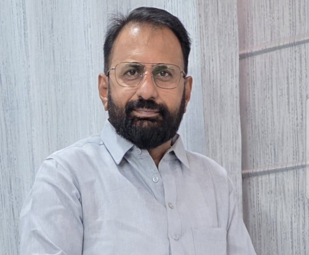 भाजपा जिला उपाध्यक्ष नरेश भारद्वाज।