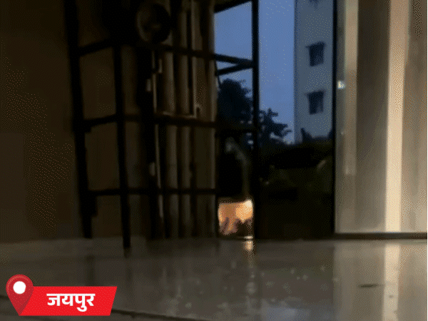 करौली में दिन में ही अंधेरा छाया, चूरू में जगह-जगह जलजमाव; 5 डिग्री तक पारा गिरा|जयपुर,Jaipur - Dainik Bhaskar