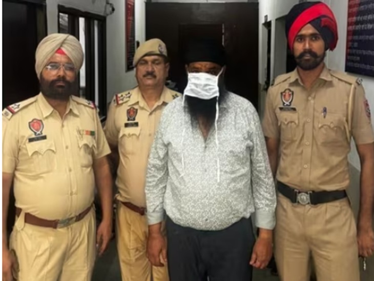 जालंधर पुलिस की गिरफ्त में आरोपी। -फाइल फोटो