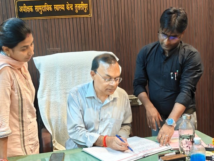 निरीक्षण के दौरान 7 कर्मचारी ड्यूटी से मिले गायब।
