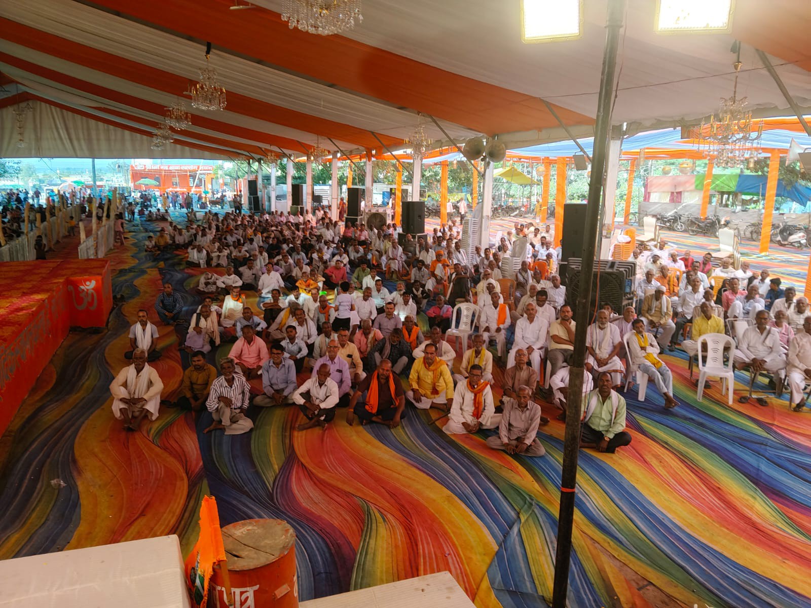 Rasulabad Dharmgarh Baba Mandir | Bhagwat Katha Manoj Awasthi Speech