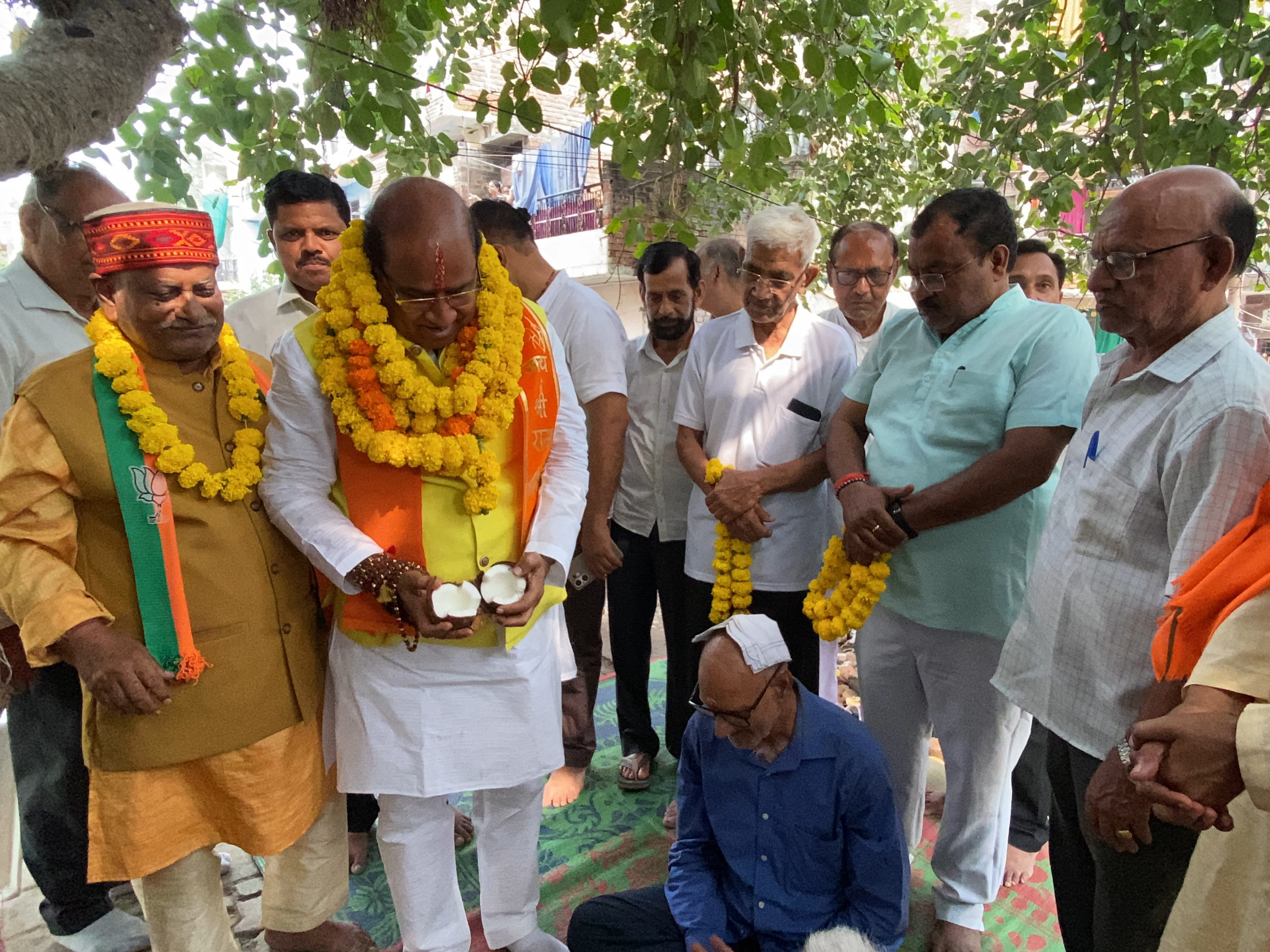 Kanpur Govind Nagar Chhat Ghat Sun Statue & Pathway Inauguration | MLA ...