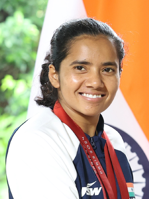 प्रीति पाल ने वर्ष 2024 के पैरालंपिक खेलों में 100 मीटर और 200 मीटर दौड़, दोनों में कांस्य पदक जीते थे