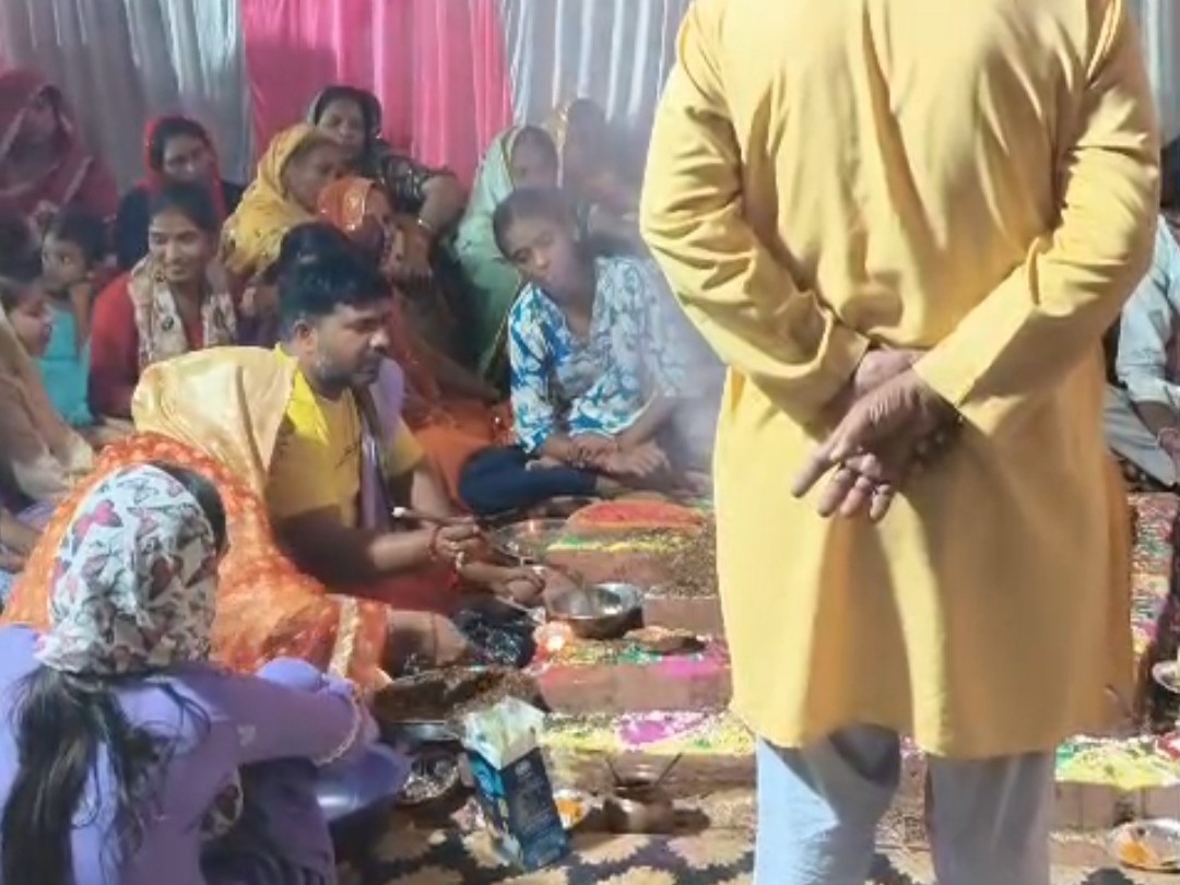 Navratri Closing Ceremony in Thariyanv | Devotees Offer Prayers