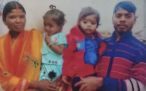 हादसे में जान गंवाने वाले उपेंद्र दो बच्चे हैं।