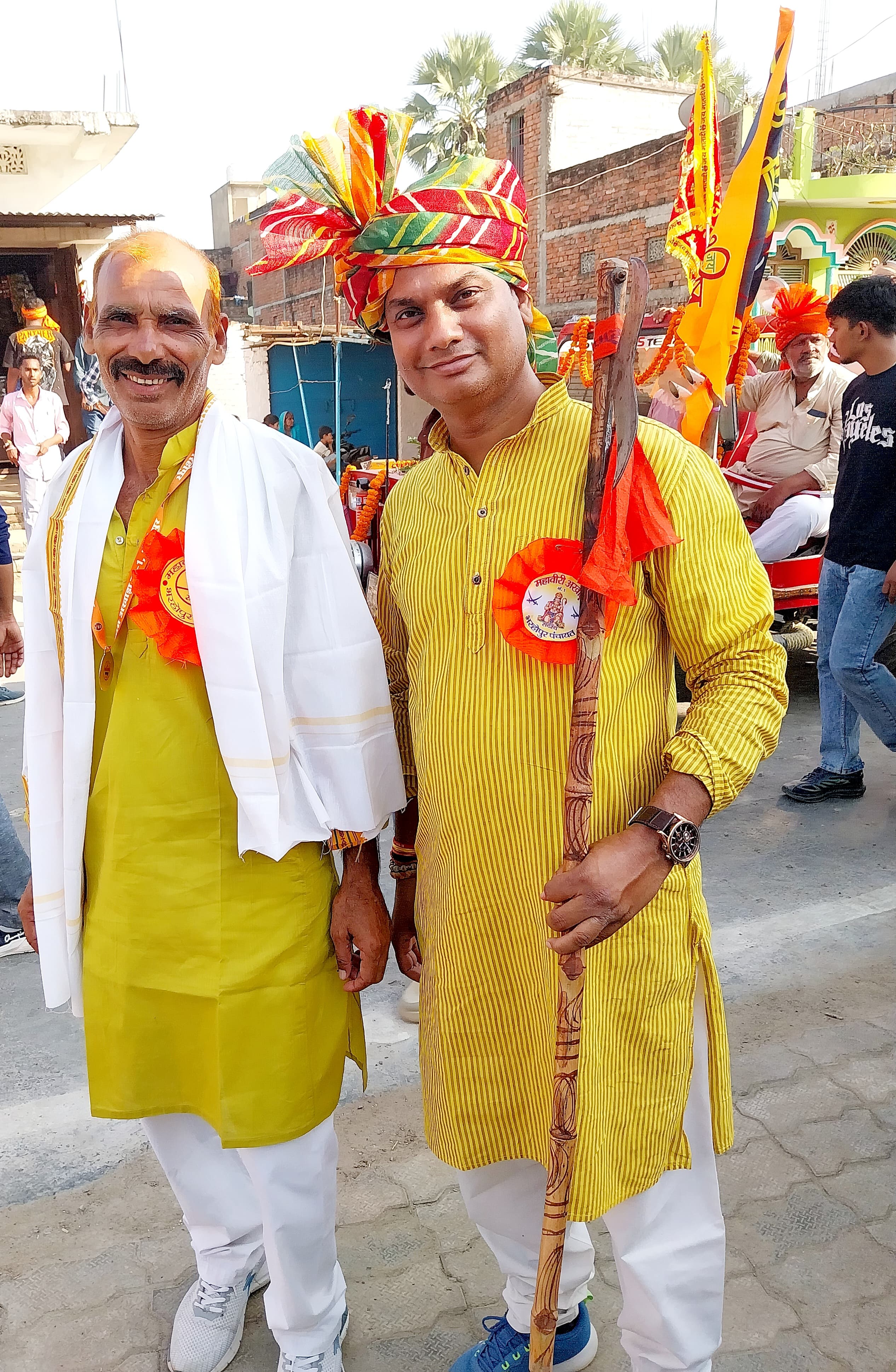 Thousands of people participated in the two Mahaveeri Akharas of ...