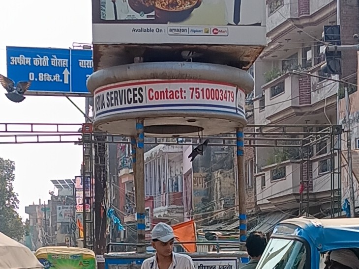 Kanpur Deputy Padav Traffic Jam | Police Booth Empty Public Troubles
