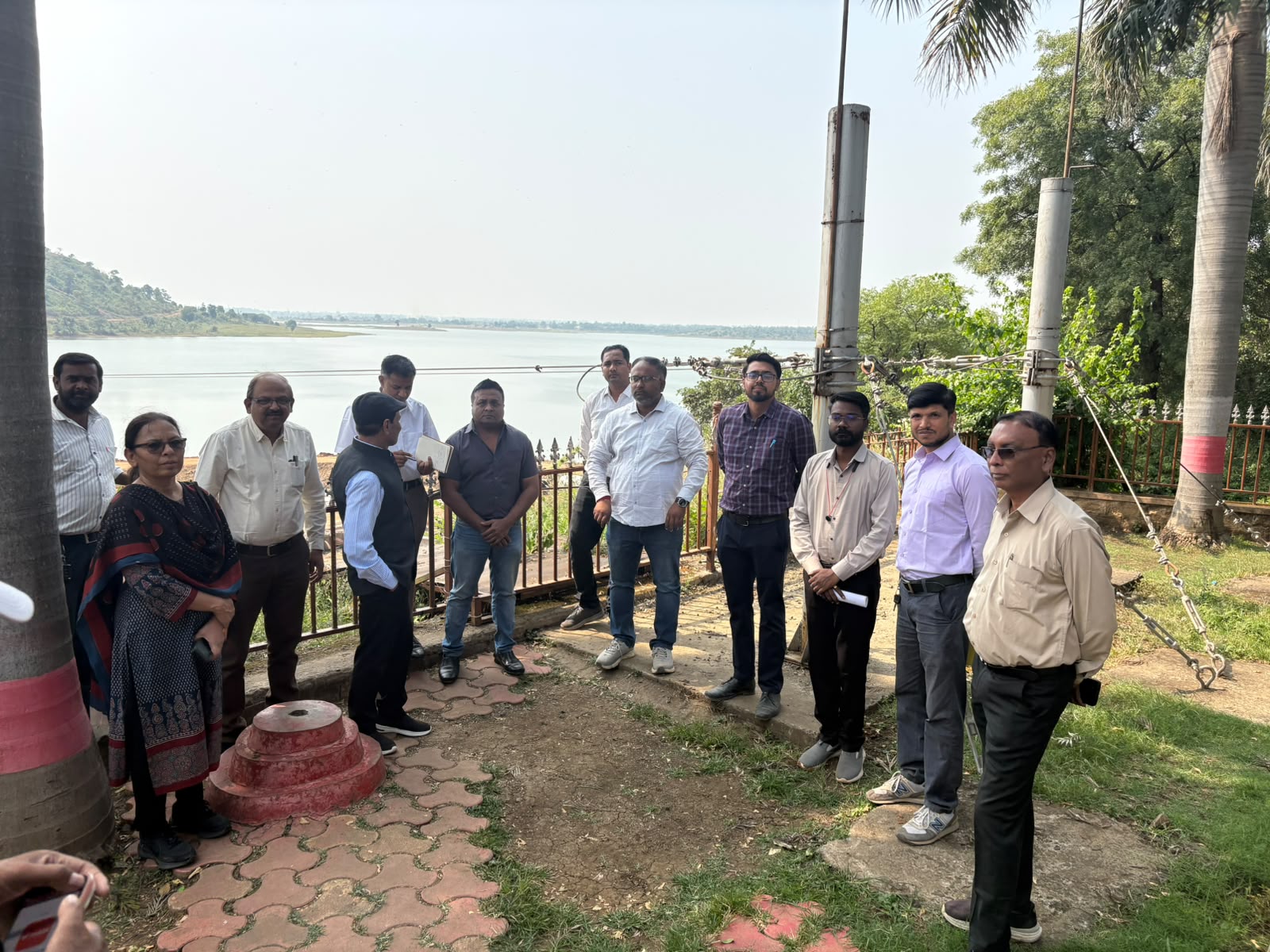 एनजीटी द्वारा गठित इस टीम ने किया निरीक्षण।
