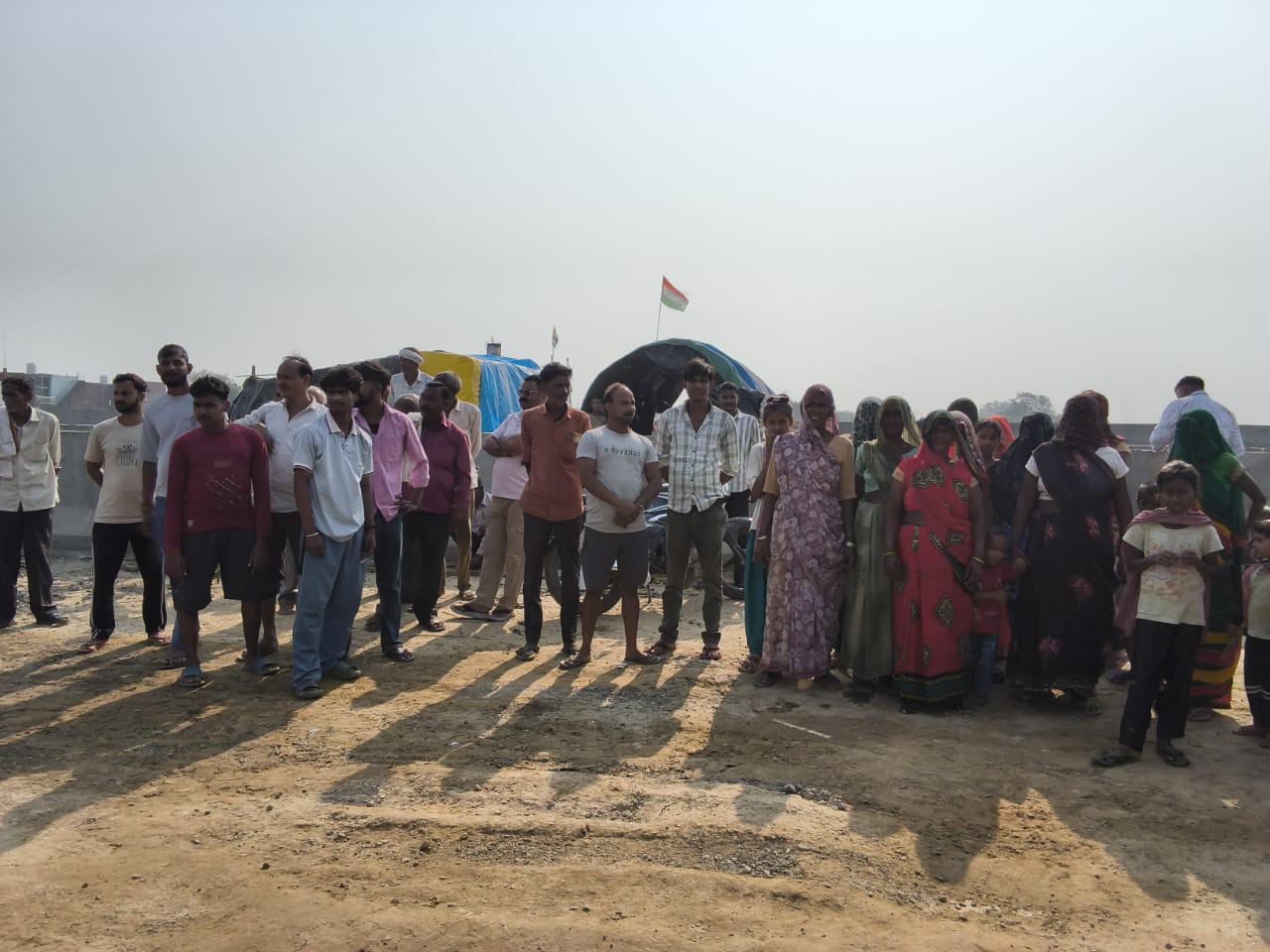 Kasganj Highway Protest: Villagers Block Construction Over Drainage Issue