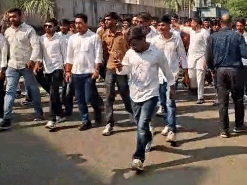 ABVP Protest in Bhopal Against Anarchy | Rally Demands Democracy