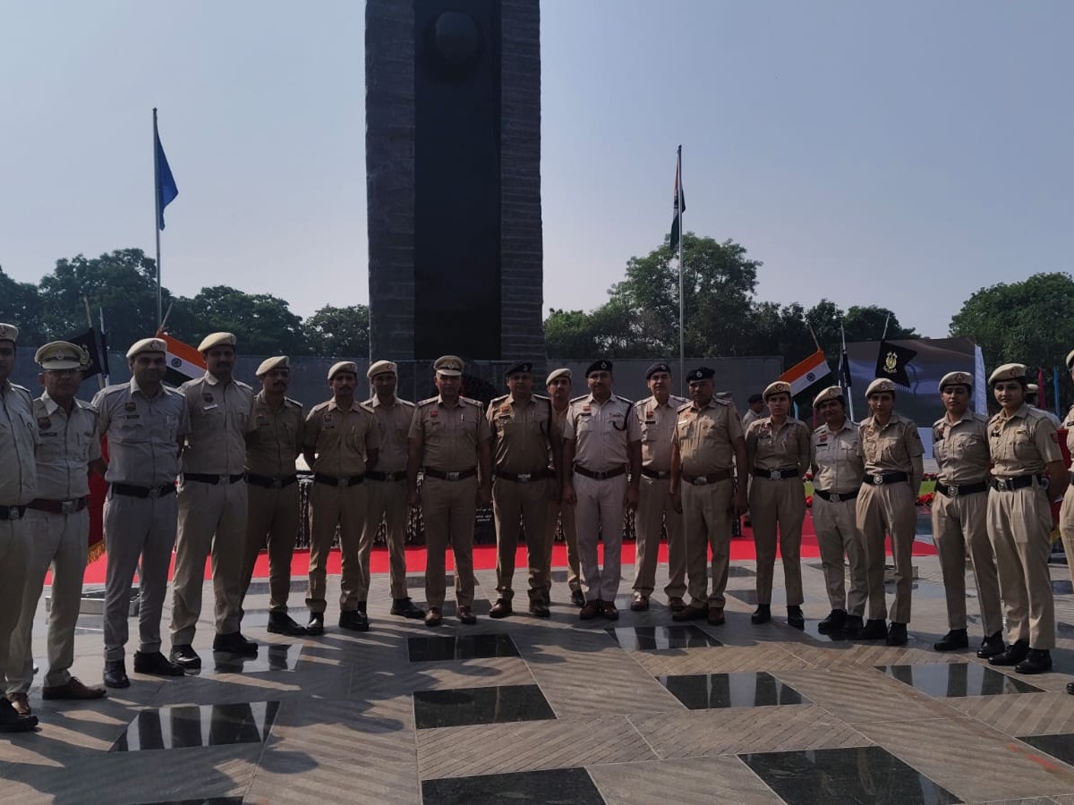 सोनीपत पुलिस के जवानों ने नई दिल्ली में नेशनल पुलिस म्यूजियम का किया दौरा, शहीदों के बलिदान से हुए रूबरू