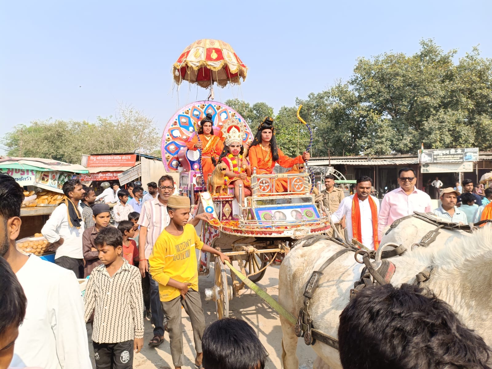 Dussehra Mela Tikaitganj Barabanki | Ramlila Samapan Ravan Dahan