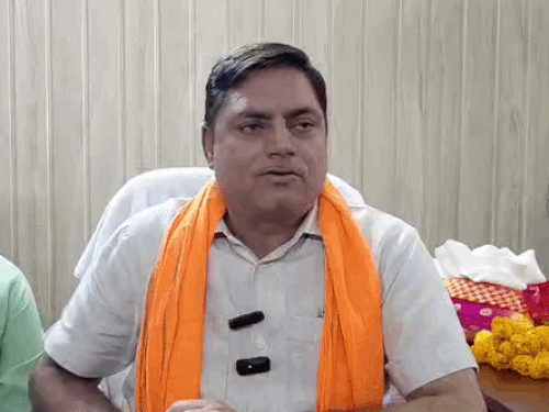 BJP कार्यालय में घंटों चली बैठक; गुटबाजी के चलते 1.5 साल से खाली हैं पद|फरीदाबाद,Faridabad - Dainik Bhaskar