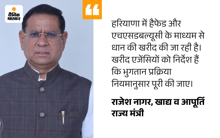 Msp Quotes Haryana Paddy Procurement Update | Mandis MSP Payment Kharif Season
