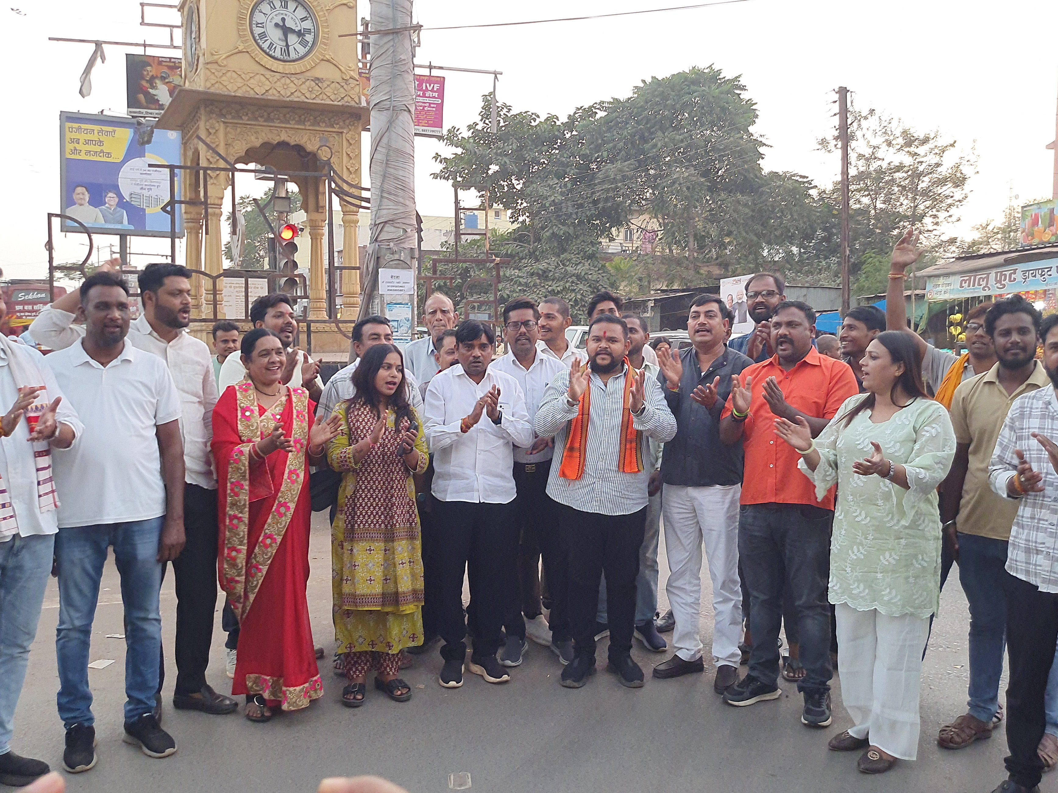 Bemetara BJYM Protest | Mallikarjun Kharge Effigy Burnt Over PM Modi Remark