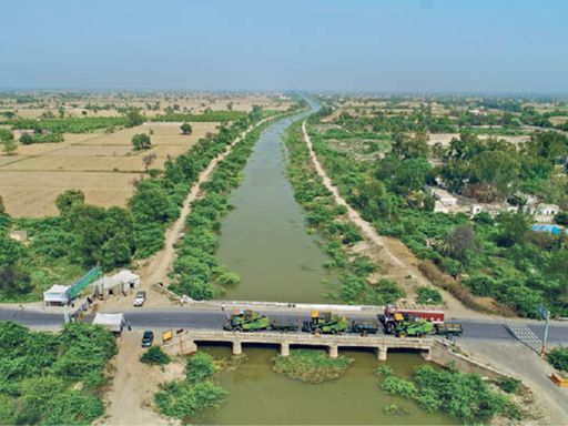 पंजाब से इंदिरा गांधी नहर के जरिए राजस्थान में पानी आता है। (फाइल फोटो)