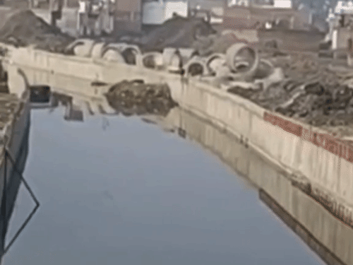 गोड़धाइया नाले के निर्माण के दूसरे चरण में भी कई कार्य होंगे।