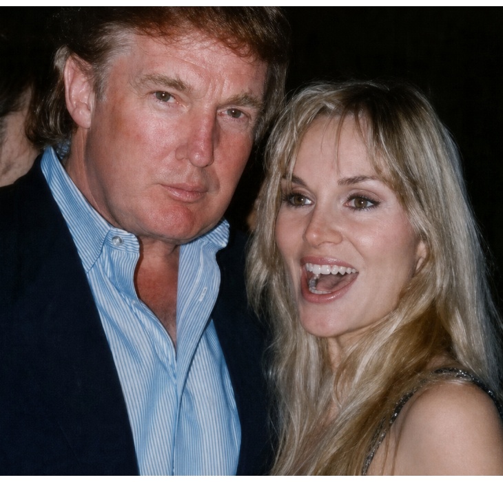 Jill Harth, Trump's former business partner. The picture is from 1998.