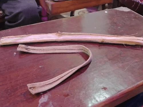 लूट के दौरान बैग का पट्टा कारोबारी के हाथ में ही रह गया था।