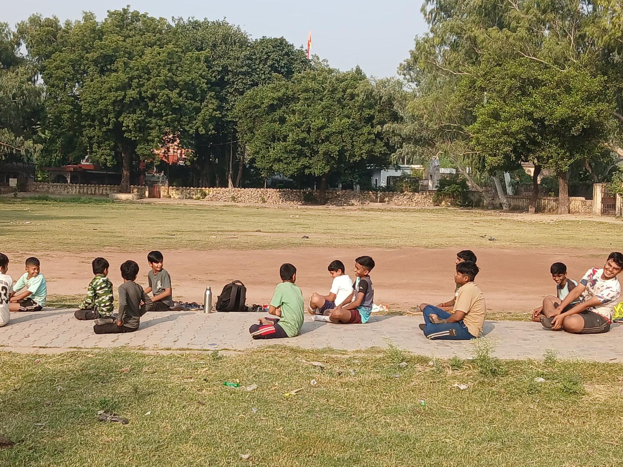 बूंदी ‘अमृत संजीवनी पार्क’ योजना के तहत योगाभ्यास कार्यक्रम हुआ।
