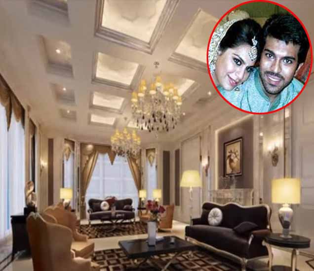 South Superstar Ram Charan Teja New House Photos