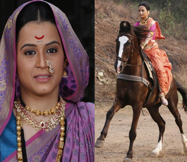 Marathi Actress Prajakta Gaikawad Learn Horse Riding For Swarajya