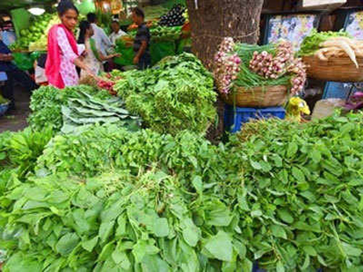 green vegetables eating health benefits in Marathi पालेभाज्या खा आणि