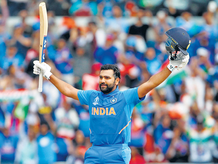 World Record by Rohit Sharma: The first batsman to hit five hundreds in ...