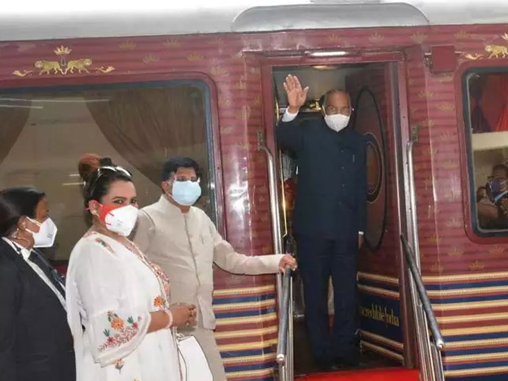 Ramnath kovind updates: Death of entrepreneurial woman by special train of president of india; news and live updates | उद्योजक महिलेचा मृत्यू; राष्ट्रपतींना कळताच कलेक्टरना पीडित कुटुंबीयांच्या घरी पाठवले - Vimarsana News