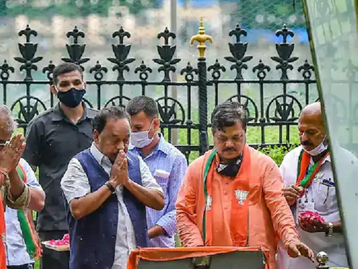 Narayan Rane's reaction on the purification of Shiv Sainiks' memorial | शिवसैनिकांच्या स्मृतीस्थळ शुद्धीकरणावर नारायण राणे यांनी दिली प्रतिक्रिया, म्हणाले... - Vimarsana News