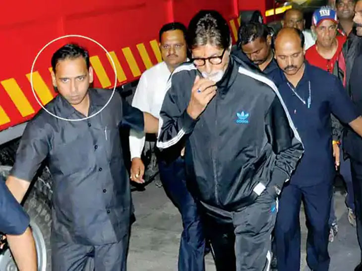 Amitabh Bachchan's Police Bodyguard Transferd'over Rs 1.5 Crore Income | अमिताभ बच्चन यांच्या सुरक्षेत तैनात असलेल्या हेड कॉन्स्टेबलची झाली बदली; कोटींच्या घरात कमाईच्या चर्चेवर कारवाई, चौकशी होणार - Vimarsana News