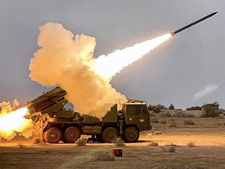 Marathi News | Pinaka rocket pod test successful; Bhusawal Ordnance ...