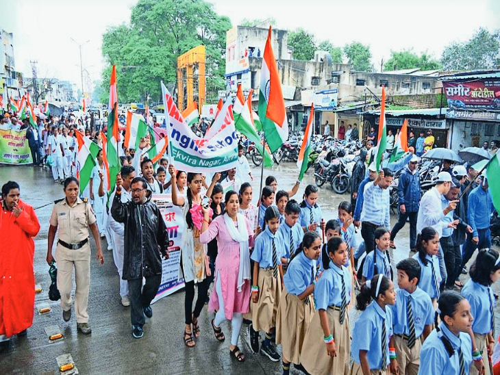 Culture and patriotism were introduced in the tricolor rally of the