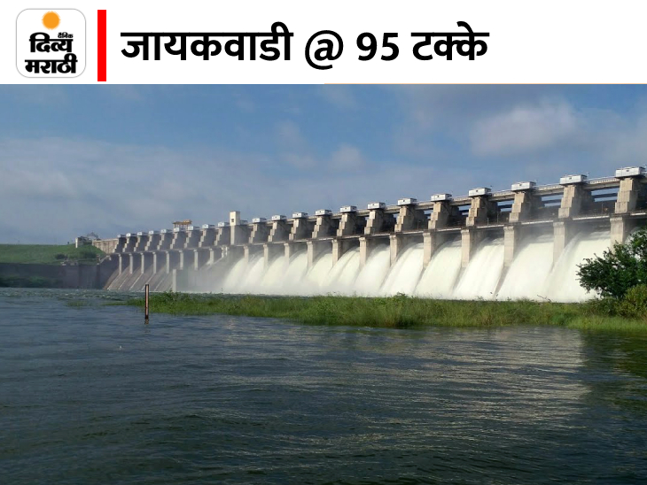 Jayakwadi Dam 66 thousad Qsec Water Increse Godavri river Jayakwadi