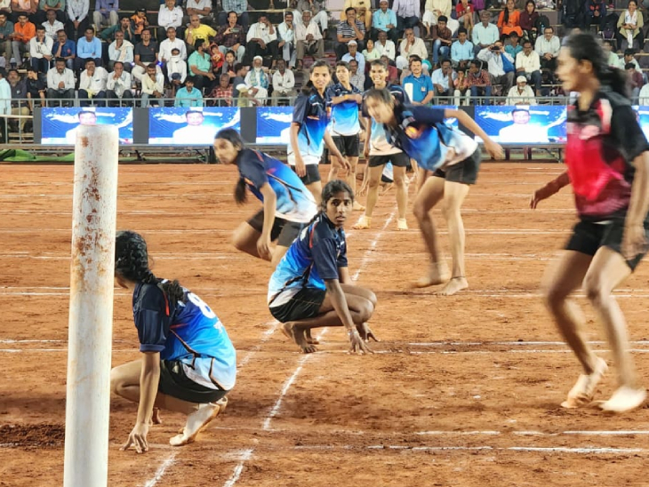 Pune women's team wins state level khokho tournament by defeating