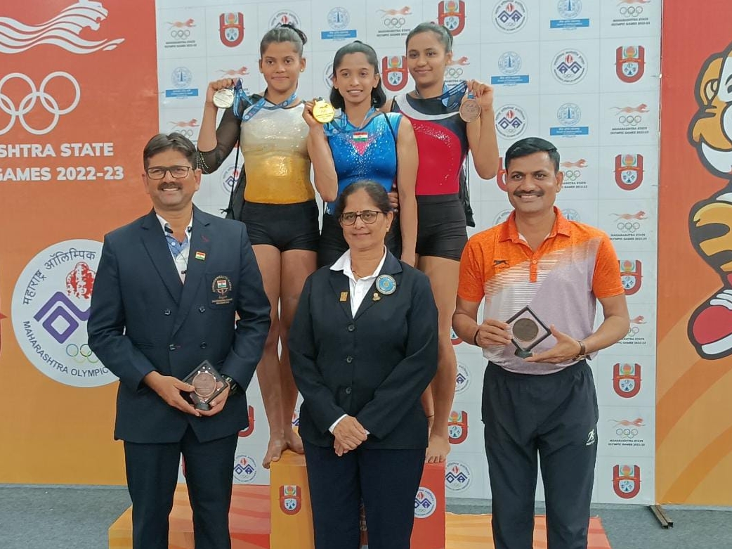 State Mini Olympic Competition, Gymnastics Competition Aurangabad team