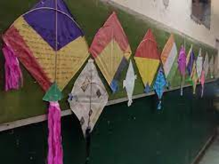 Kite making workshop at Patil Vidyalaya | समाज ‎जागृतीचे संदेश: पाटील ...
