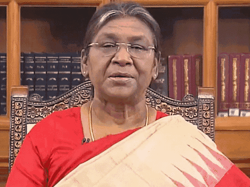 President Draupadi Murmu to address nation of the eve of Republic day |  Republic Day 2023 | राष्ट्रपतींचे देशाला संबोधन: मुर्मू म्हणाल्या - भारत हा  जागतिक स्तरावर आत्मविश्वासाने ...