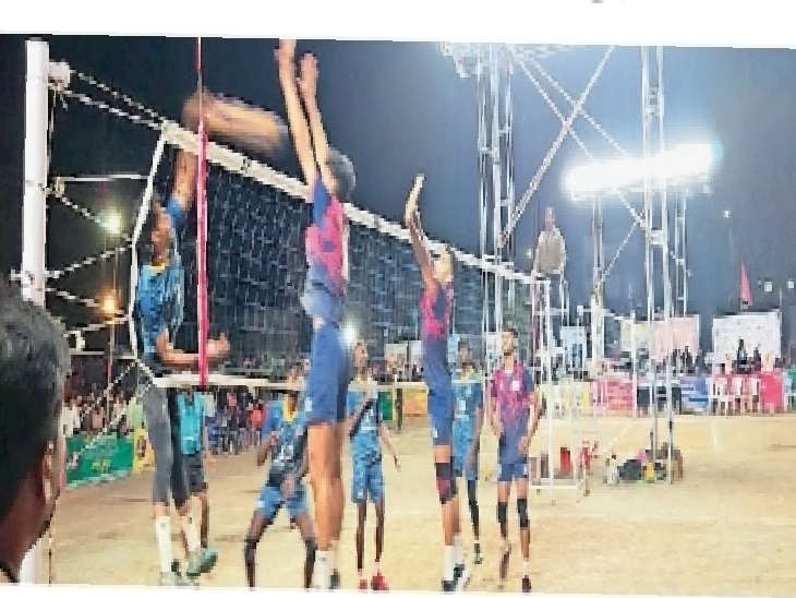 Nagpur Team Lineup in Shivaji Maharaj Volleyball Cup 2023 Final Match स्पर्धा शिवाजी महाराज