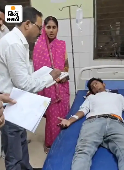 ड्रोन पिऊन रुग्णांना श्वास घेत आहेत - छपरा हे समोरचे चित्र आहे.