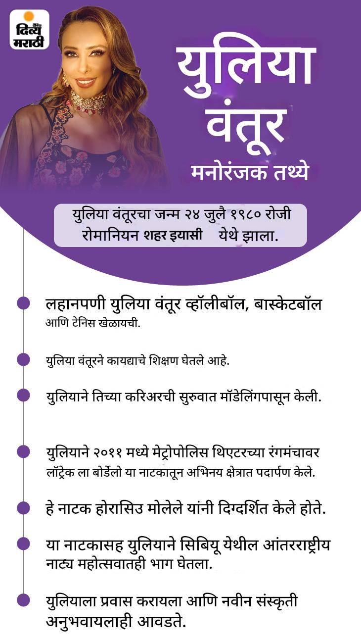 युलिया वंतूर @45, विवाहित असल्याचा दावा: सलमानसोबतच्या नात्याबद्दल म्हणाली- काही गोष्टी लपवून ठेवणे महत्त्वाचे, पालकांना आमची चिंता असते युलिया वंतूर @45, विवाहित असल्याचा दावा: सलमानसोबतच्या नात्याबद्दल म्हणाली- काही गोष्टी लपवून ठेवणे महत्त्वाचे, पालकांना आमची चिंता असते