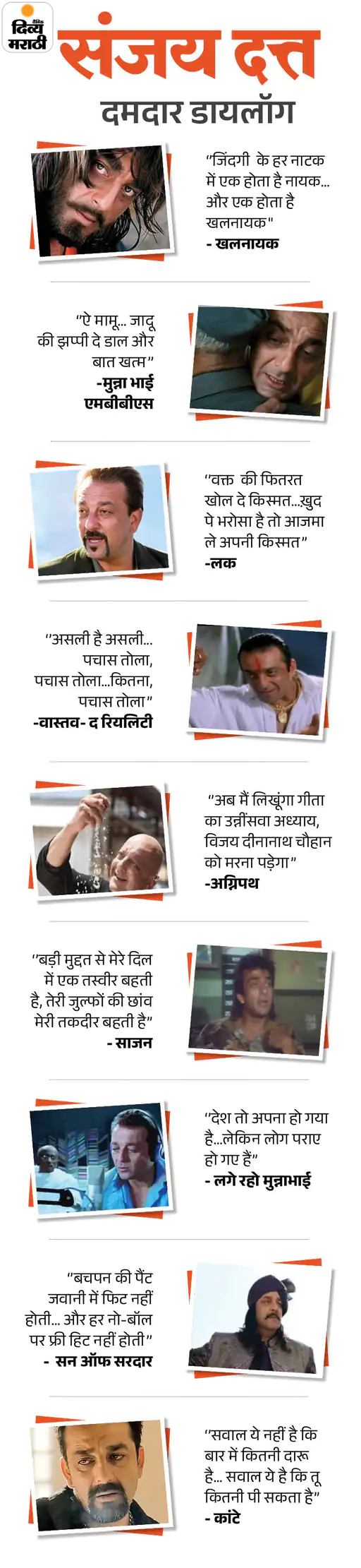 संजय दत्त @66, 308 हून अधिक अफेअर्सचा दावा: तीन लग्न, खलनायक म्हणून इंडस्ट्रीवर केले राज्य; रेखा त्याच्या नावाने सिंदूर लावते का?