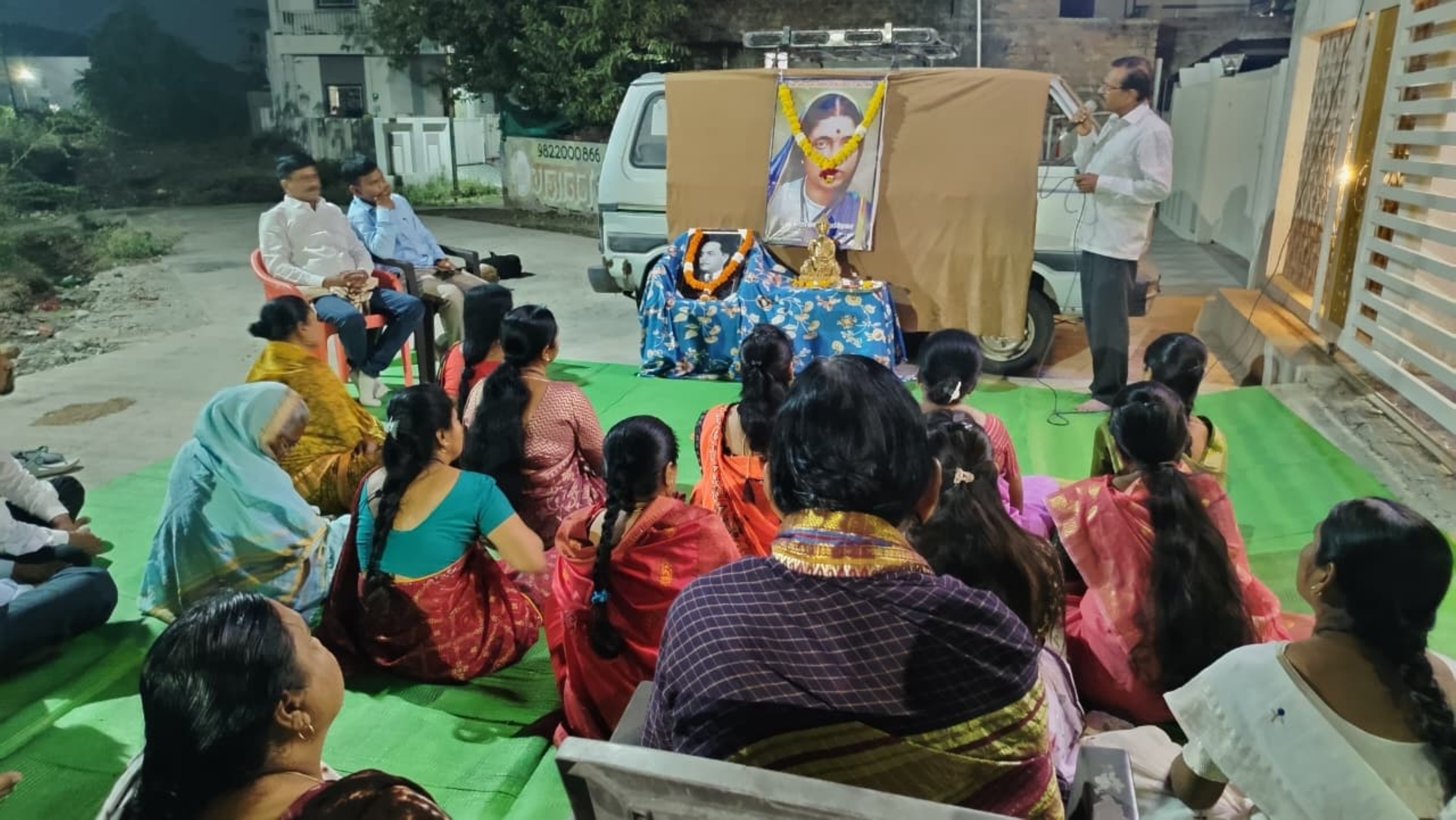 Mata Ramai Mata Ramai celebrates Ambedkar Jayanti with enthusiasm, felicitating ...