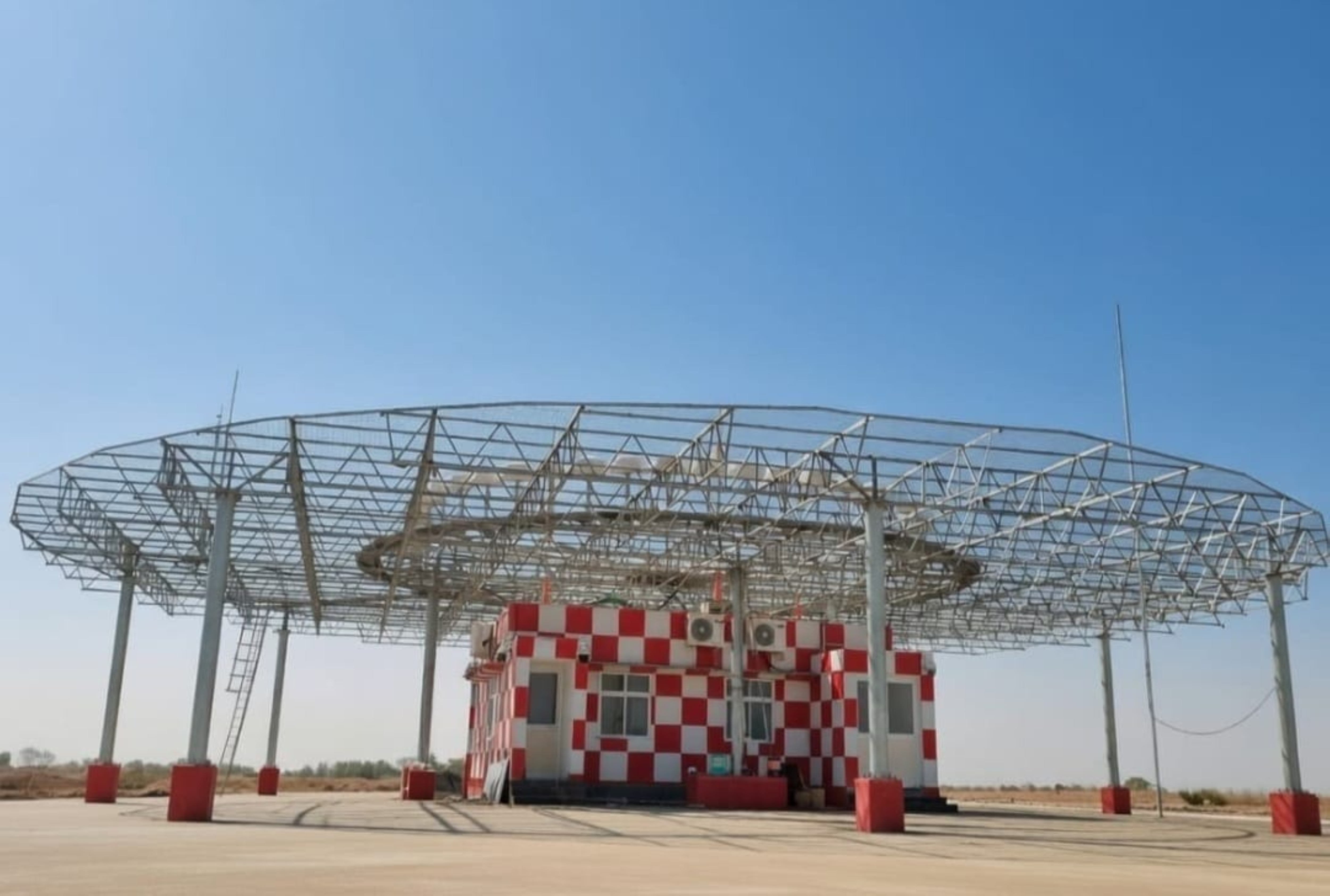 Dvor System Work on installing DVOR system at airport complete, awaiting license ...