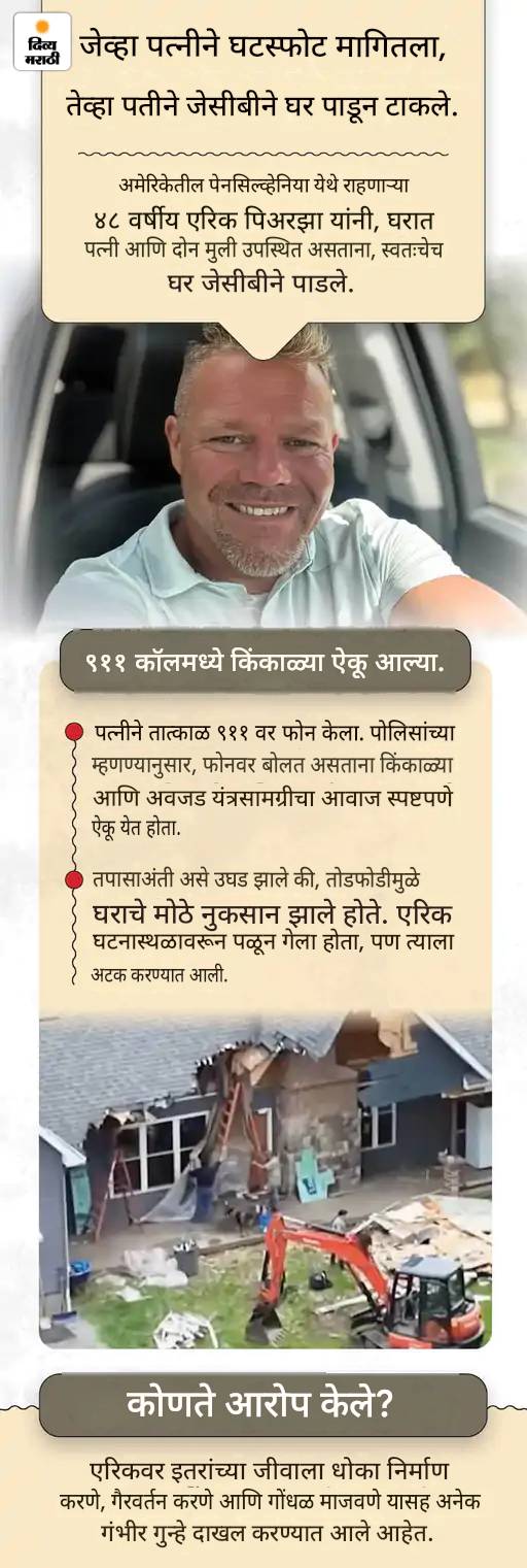 एका महिलेची 5 महिन्यांत 3 लग्नं: पायाविना एव्हरेस्ट सर केले; पत्नीने घटस्फोट मागितला, पतीने जेसीबीने घर पाडले