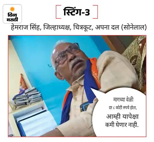 मंत्री राजभर, निषाद, अनुप्रिया यांचे पक्ष तिकीट विकत आहेत: यूपीमध्ये आमदार तिकिटाचा दर 2 ते 8 कोटी, ऑन कॅमेरा डील पाहा