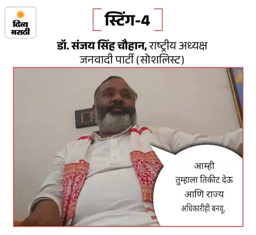 मंत्री राजभर, निषाद, अनुप्रिया यांचे पक्ष तिकीट विकत आहेत: यूपीमध्ये आमदार तिकिटाचा दर 2 ते 8 कोटी, ऑन कॅमेरा डील पाहा