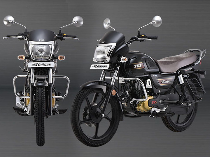 BS6 model of TVS Radeon bike launches in three variants, starting at Rs ...
