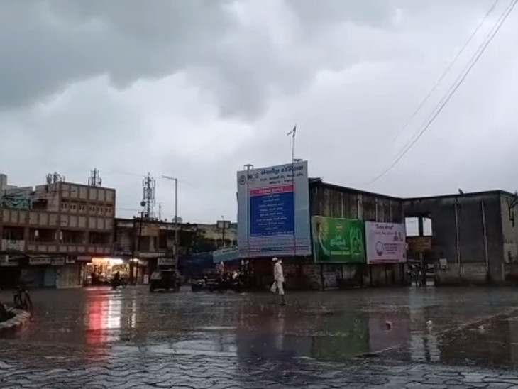 ગીર પંથકના ગ્રામ્ય વિસ્તારોમાં વહેલી સવારથી જ વરસાદ શરૂ ગયો છે