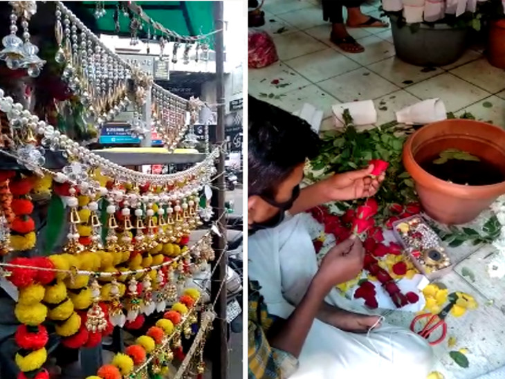 ફુલની ડિમાન્ડ વધતા ફુલના ભાવ ખૂબ વધ્યા છે